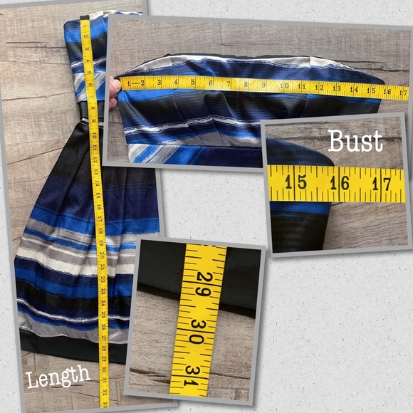 Max and Cleo Striped Dress - Picture 12 of 12